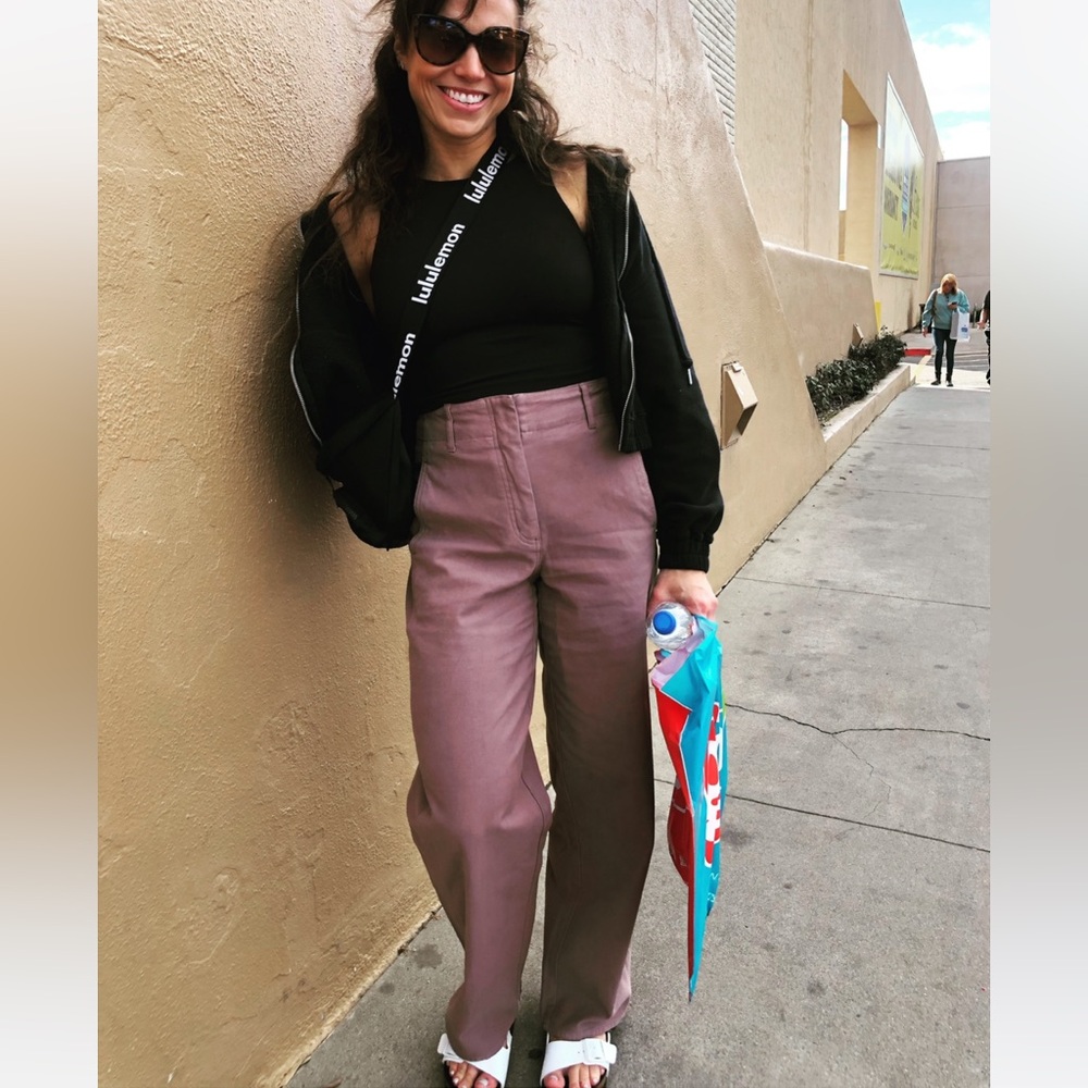 ARITZIA Wilfred Free Ascendant Pant in Deep Taupe